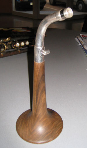 Piccolo bell mede of wood