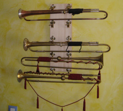 Baroque trumpets made by Francisco