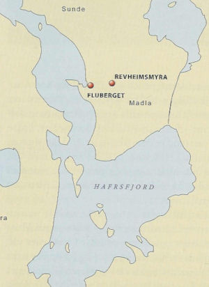 Revheimsmyra - map